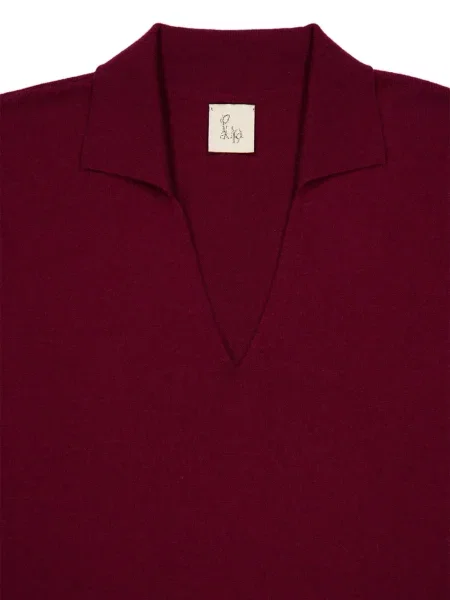 Apykaklė megztinis Paula raudona