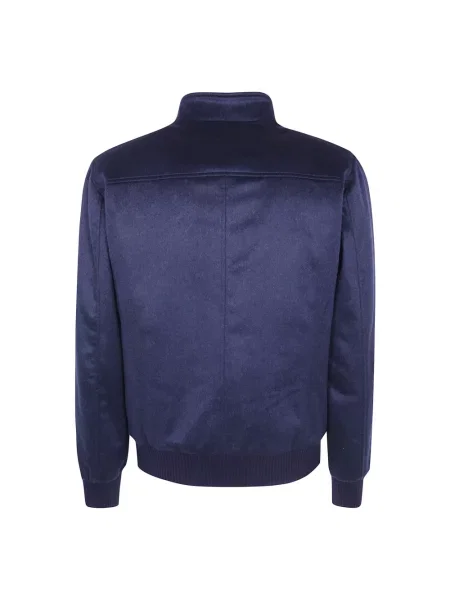 Kurtka bomber Barba Napoli niebieski