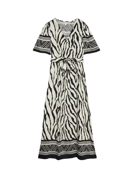 VERO MODA Rochie VMKAMILLE negru alb