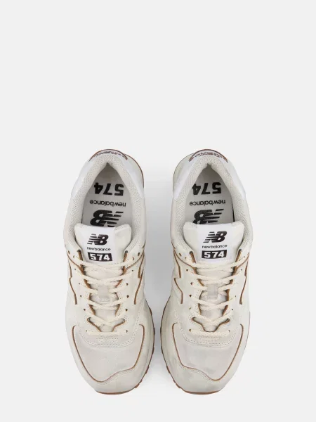 Шкіряні Кросівки повсякденні New Balance білий
