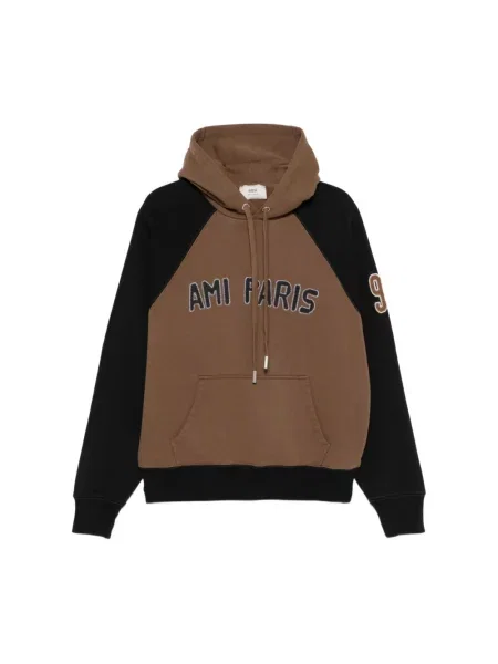 Bluza Ami Paris brązowa