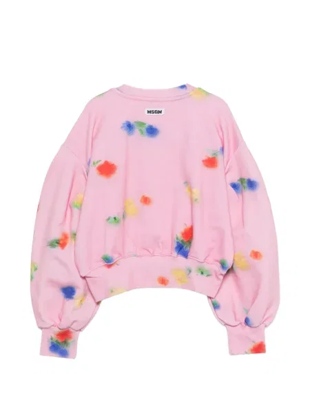 Bluza dziecięca Msgm różowa