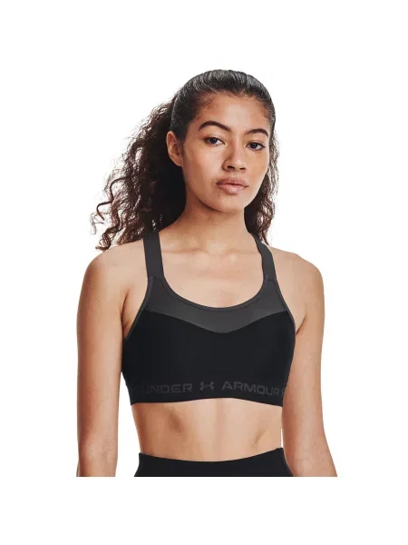 Biustonosz Under Armour Armour High Crossback Bra Black czarny