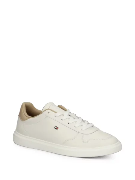 Sneakerși Tommy Hilfiger din piele cu autograf