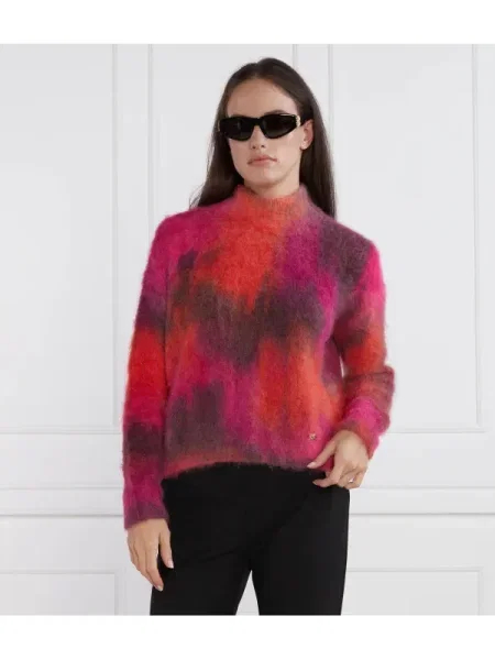 Pinko De lână pulover roz