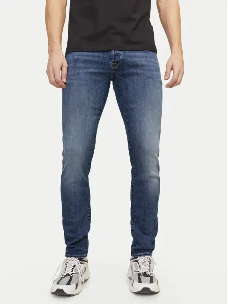 Jack & Jones Τζιν Iglenn Fox μπλε