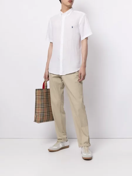 Košile Polo Ralph Lauren s výšivkou růžová
