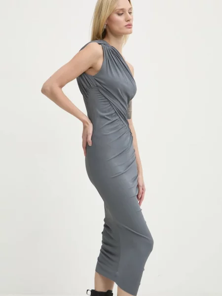 Рокля Rick Owens Lilies сиво