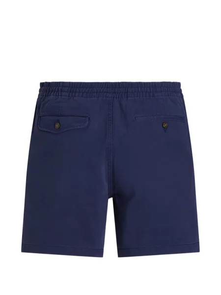 Кожени чорапи Polo Ralph Lauren с отворена пета с пейсли десен бяло