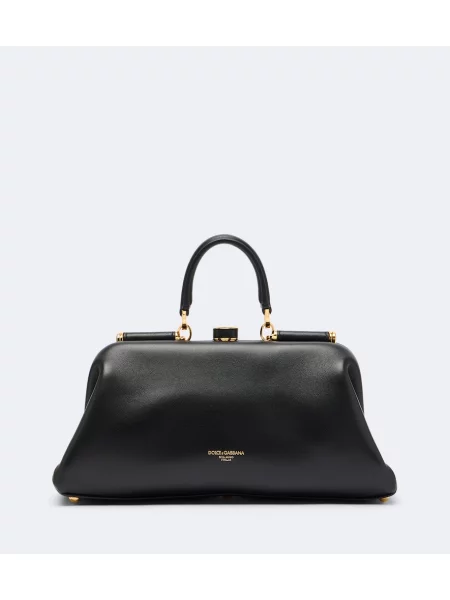 Top Dolce&gabbana din piele negru