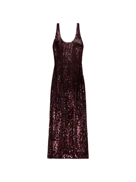 Rochie maxi Simkhai cu paiete roșu