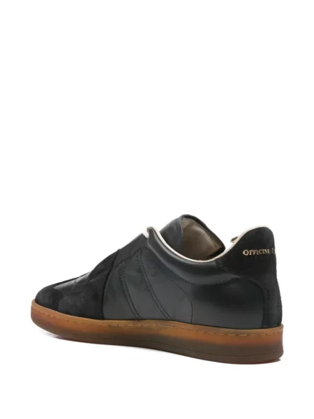 Sneakerși Officine Creative din piele de căprioară negru