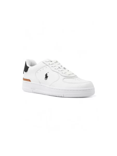 Sneakersy Ralph Lauren skórzane białe