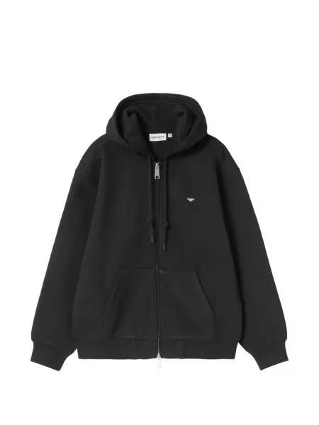 Top Carhartt Wip cu motiv cu inimi negru