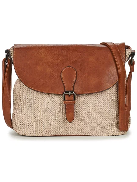 Casual crossbody torbica Casual Attitude bež