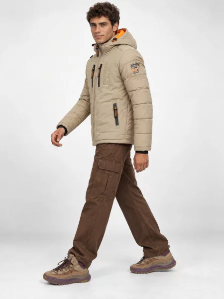 Bunda Geographical Norway béžová