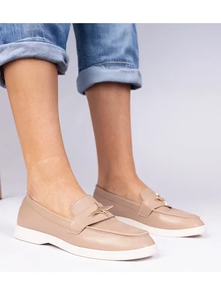 Mocasini D/ceo bej