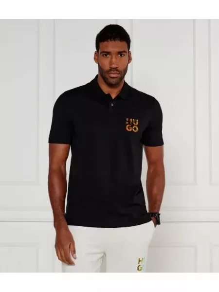 HUGO Polo Diridupol negru