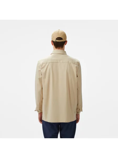 Рубашка Lacoste бежевая
