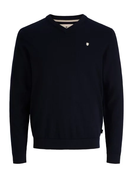 Jack & Jones Premium Pulover JPRBLUROBIN / bleumarin bej