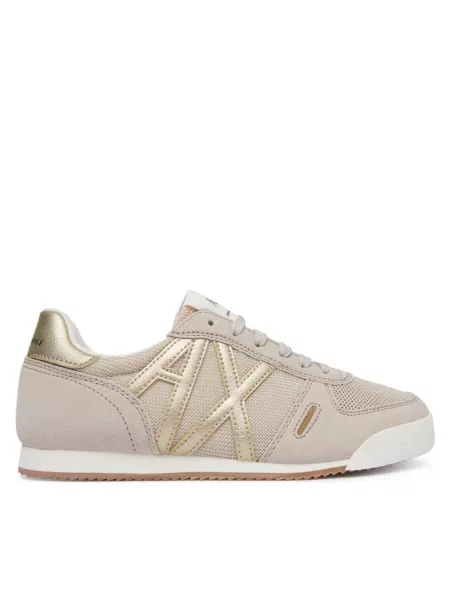 Armani Exchange Sneakersy beżowy