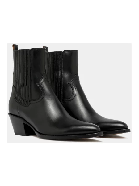 Buty do kostki Buttero skórzane czarne