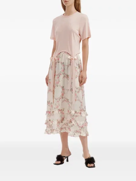 Μπλούζα Simone Rocha με φιόγκο ροζ