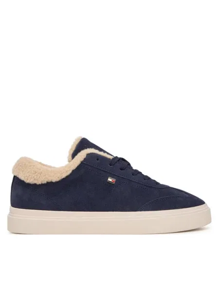 Tommy Hilfiger Sneakers Th Chic Cupsole Wl Bleumarin