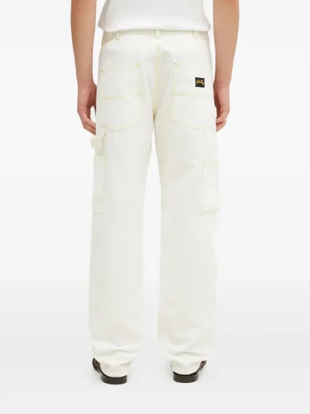 Pantaloni Stan Ray alb