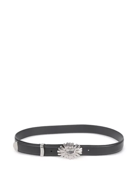 Cu centură curea Ermanno Scervino cu model floral cu cataramă negru