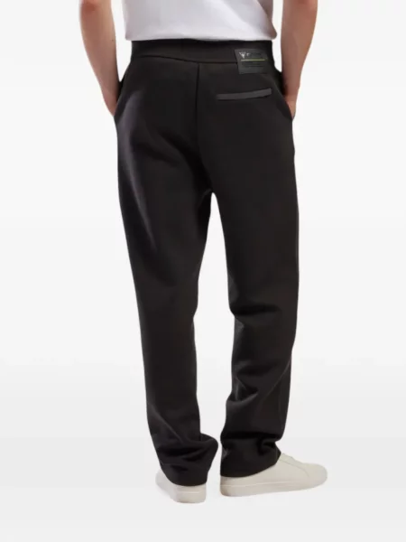 Pantaloni Macron alergare negru