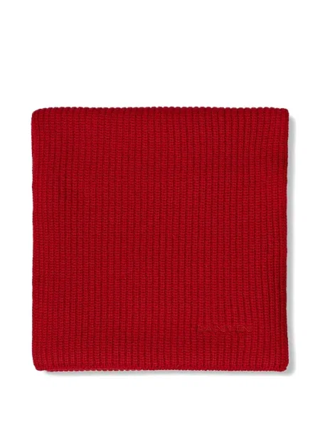 Fular Lanvin tricotate roșu