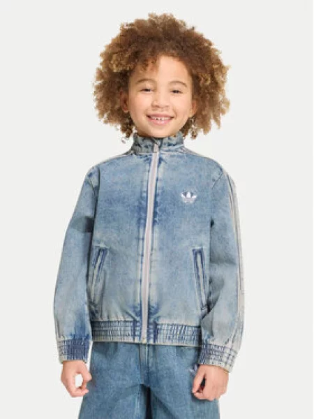 Jeansová bunda adidas modrá