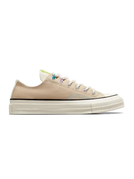 Converse Chuck 70 Cotton Plaid Kobiety Buty sportowe Converse Krem Size: