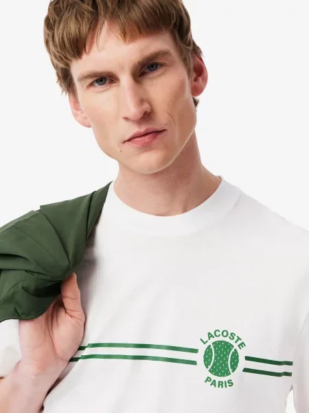 Футболка Lacoste белая