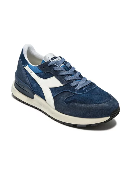Sneakersy Diadora zamszowe retro niebieskie