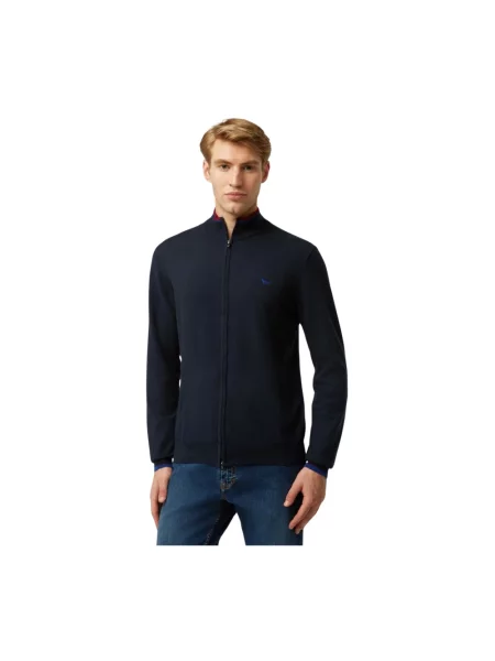 Sweter Harmont & Blaine niebieski