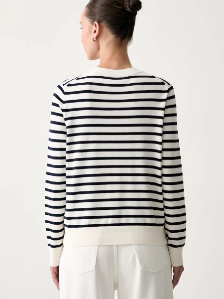 Tommy Hilfiger Kardigan Cable Fine biały