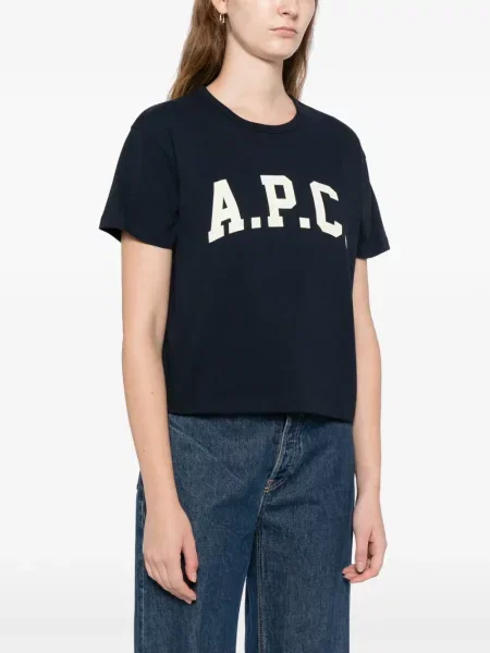 Top A.p.c. albastru