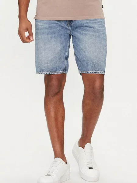 Джинсовые шорты Guess голубые