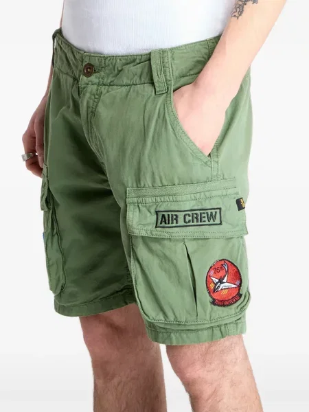 Pantaloni scurți Alpha Industries verde