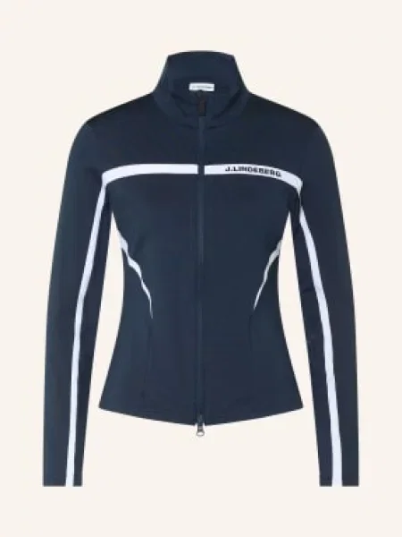 J.Lindeberg Bunda Midlayer tmavě modrá bílá