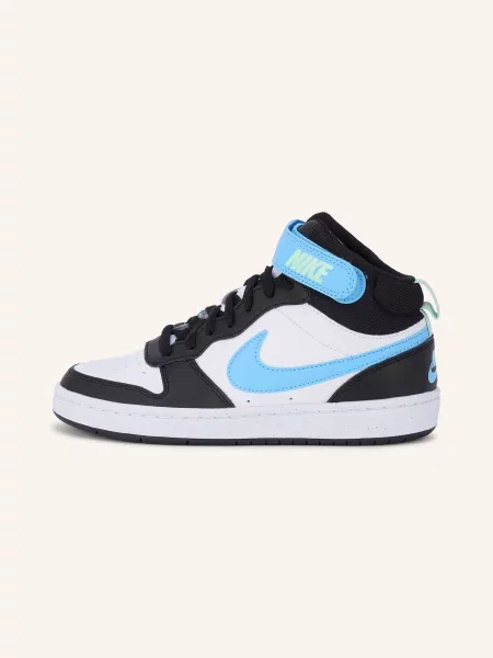 Nike Wysokie Sneakersy Court Borough Mid schwarz białe