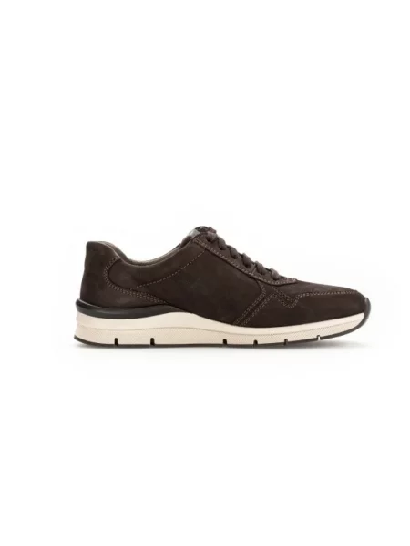 Sneakersy Gabor zamszowe brązowe