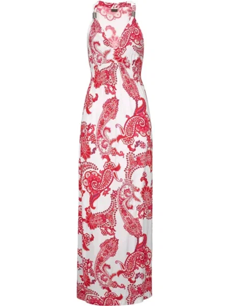 LASCANA Rochie de vară roșu alb