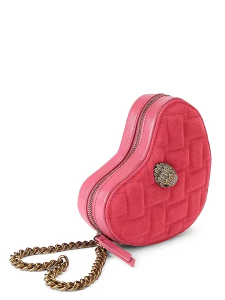 Torebka crossbody Kurt Geiger różowa