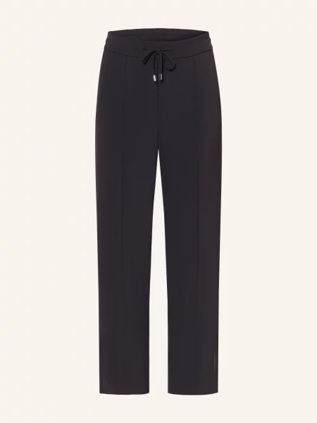 Comma Spodnie W Stylu Joggingowym blau granatowe