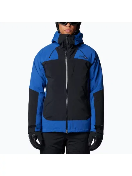 Мъжко скиорско яке Columbia Cirque Bowl black/mountain blue черно
