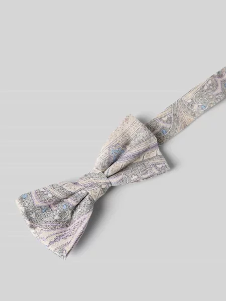 Krawat Prince Bowtie srebrny