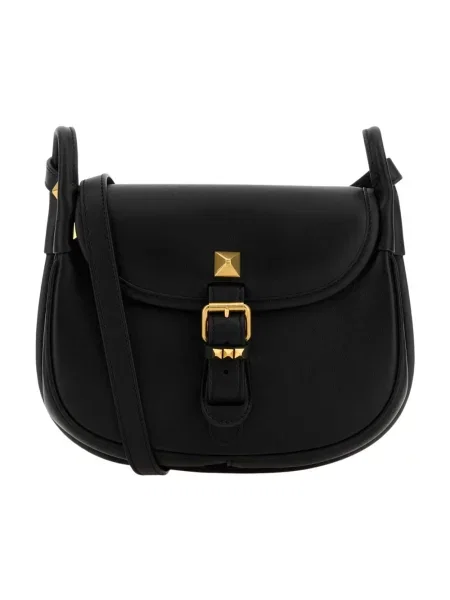 Torebka crossbody Valentino Garavani skórzana czarna